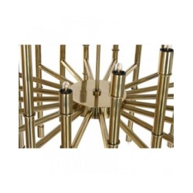 Lampadario Home ESPRIT Dorato Metallo Acciaio 74 x 74 x 138 cm