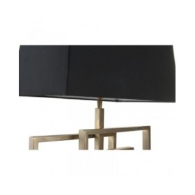 Lampada da tavolo Home ESPRIT Nero Dorato 50 W 220 V