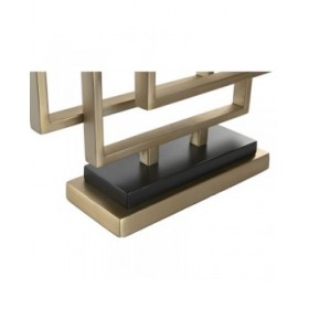 Lampada da tavolo Home ESPRIT Nero Dorato 50 W 220 V