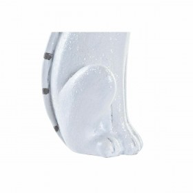 Statua Decorativa DKD Home Decor Bianco Gatto Romantico 30 x 40 cm 9 x 9 x 24 cm