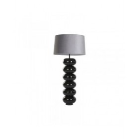 Lampada da tavolo Home ESPRIT Nero Grigio 50 W 220 V
