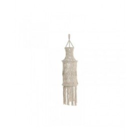 Paralume Home ESPRIT Macramé Città 25 x 25 x 108 cm