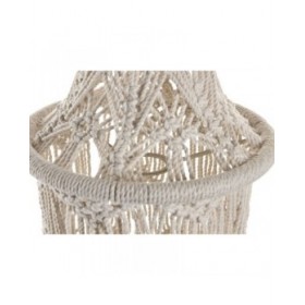 Paralume Home ESPRIT Macramé Città 25 x 25 x 108 cm