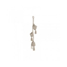 Vaso Home ESPRIT Cotone Legno Città 46 x 2 x 93 cm