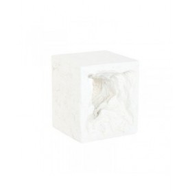 Tavolo aggiuntivo Home ESPRIT Bianco 40 x 40 x 46 cm