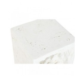 Tavolo aggiuntivo Home ESPRIT Bianco 40 x 40 x 46 cm