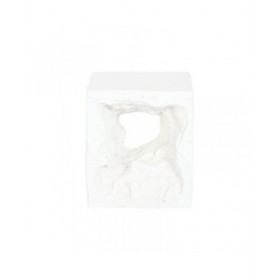 Tavolo aggiuntivo Home ESPRIT Bianco 40 x 40 x 46 cm