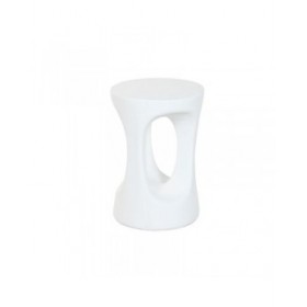 Tavolo aggiuntivo Home ESPRIT Bianco 35,5 x 35,5 x 51 cm