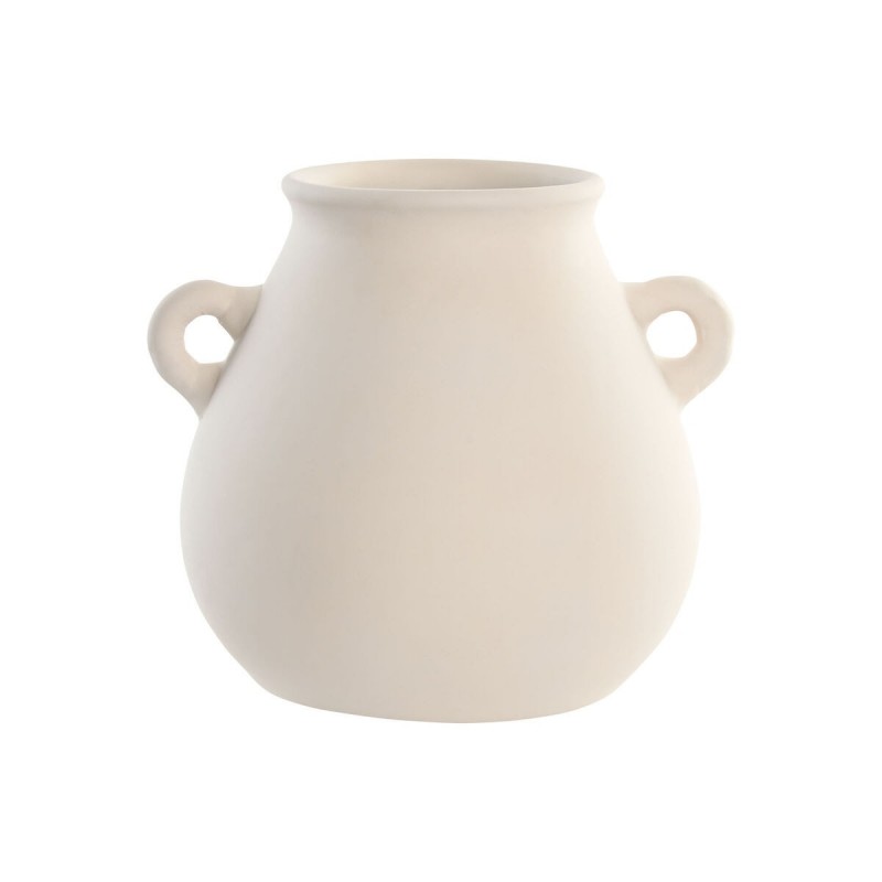 Vaso Home ESPRIT Beige Terracotta Stile artigianale 29 x 25 x 25 cm