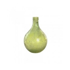 Vaso Home ESPRIT Verde Vetro riciclato Finitura invecchiata 29 x 29 x 43 cm