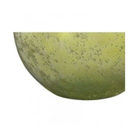 Vaso Home ESPRIT Verde Vetro riciclato Finitura invecchiata 29 x 29 x 43 cm