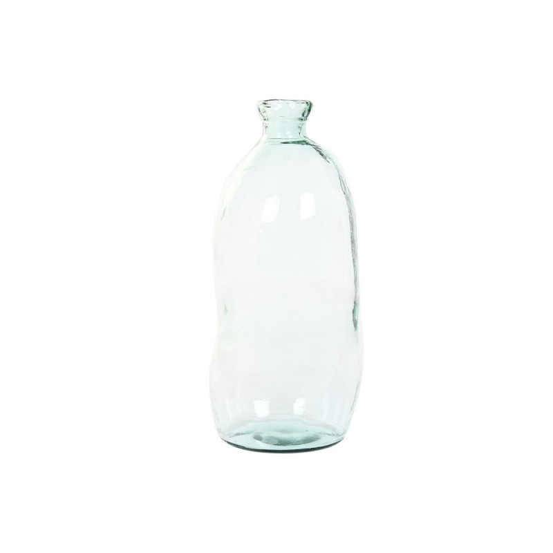 Vaso Home ESPRIT Trasparente Vetro riciclato 34 x 34 x 73 cm
