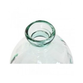Vaso Home ESPRIT Trasparente Vetro riciclato 34 x 34 x 73 cm