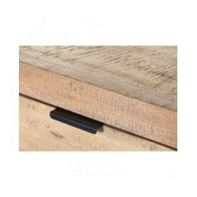 Cassettiera Home ESPRIT Marrone Nero Alpino 180 x 45 x 91 cm