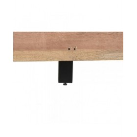 Cassettiera Home ESPRIT Marrone Nero Alpino 180 x 45 x 91 cm