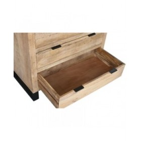 Cassettiera Home ESPRIT Marrone 90 x 45 x 121 cm