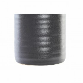Vaso DKD Home Decor Nero Porcellana Moderno 13 x 13 x 32 cm