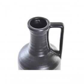 Vaso DKD Home Decor Nero Porcellana Moderno 13 x 13 x 32 cm