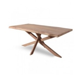Tavolo da Pranzo Home ESPRIT Legno di acacia 200 x 90 x 76 cm