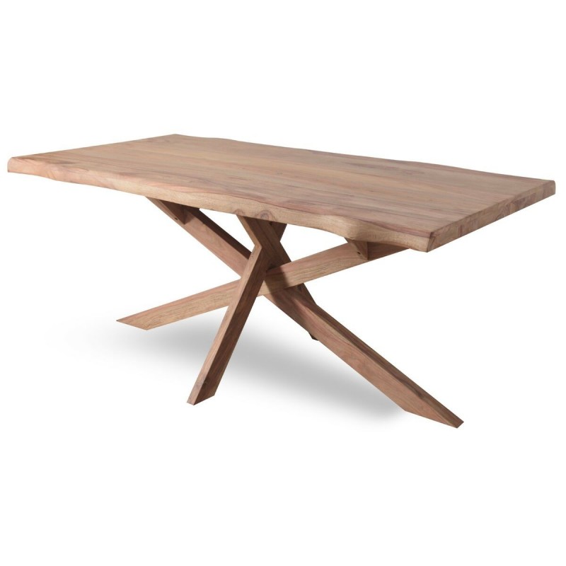 Tavolo da Pranzo Home ESPRIT Legno di acacia 200 x 90 x 76 cm