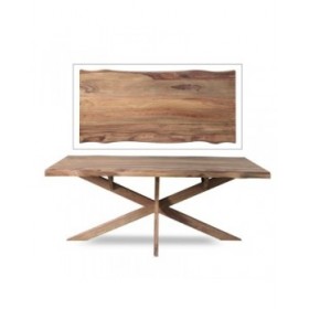 Tavolo da Pranzo Home ESPRIT Legno di acacia 200 x 90 x 76 cm