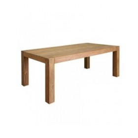 Tavolo da Pranzo Home ESPRIT Marrone teak 200 x 100 x 76 cm