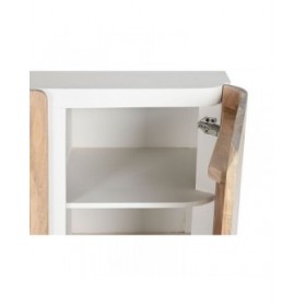 Credenza Home ESPRIT Bianco Naturale Acacia Legno di mango 170 x 40 x 80 cm