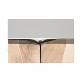 Credenza Home ESPRIT Bianco Naturale Acacia Legno di mango 170 x 40 x 80 cm