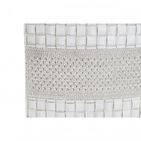 Vaso DKD Home Decor Bianco Resina Moderno (30 x 10 x 45 cm)