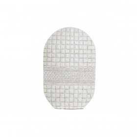 Vaso DKD Home Decor Bianco Resina Moderno 18 x 6 x 28 cm