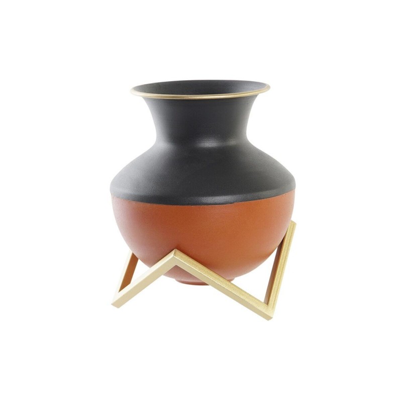 Vaso DKD Home Decor Multicolore Metallo Moderno 18 x 18 x 21 cm