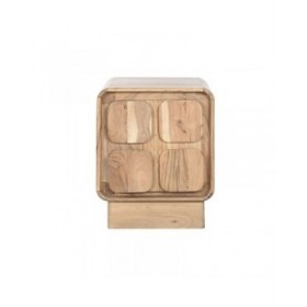Comodino Home ESPRIT Naturale 40 x 40 x 50 cm