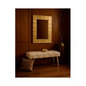 Specchio da parete Home ESPRIT Dorato 117 x 3 x 87 cm