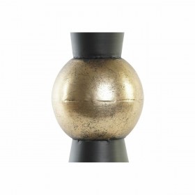 Vaso DKD Home Decor Nero Metallo Rame Vintage 14 x 14 x 32 cm