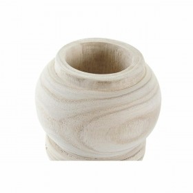 Vaso DKD Home Decor Marrone Naturale 12 x 12 x 26 cm