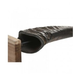 Statua Decorativa Home ESPRIT Nero Naturale 20 x 11 x 65 cm