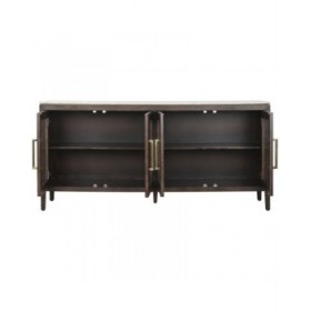 Credenza Home ESPRIT Marmo Legno di mango 180 x 40 x 85 cm
