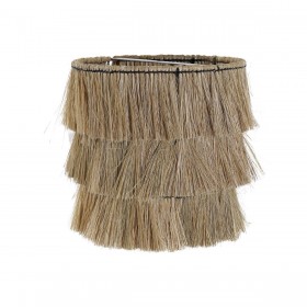 Paralume DKD Home Decor Juta Iuta Metallo Naturale Frange 40 x 40 x 40 cm