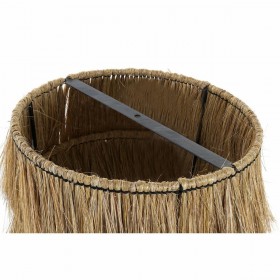 Paralume DKD Home Decor Juta Iuta Metallo Naturale Frange 40 x 40 x 40 cm