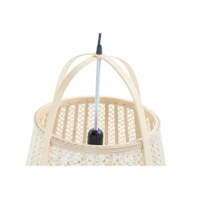 Lampadario DKD Home Decor 47 x 47 x 64 cm Naturale Crema 50 W