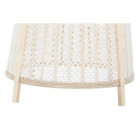Lampadario DKD Home Decor 47 x 47 x 64 cm Naturale Crema 50 W