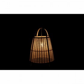 Lampadario DKD Home Decor 47 x 47 x 64 cm Naturale Crema 50 W