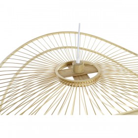Lampadario DKD Home Decor Naturale Bambù 50 W 70 x 65 x 23 cm