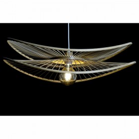 Lampadario DKD Home Decor Naturale Bambù 50 W 70 x 65 x 23 cm