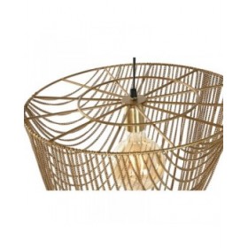 Lampadario Home ESPRIT Dorato Ferro 46 x 46 x 69 cm