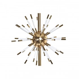 Lampada da tavolo DKD Home Decor Dorato Metallo Bianco 41 x 41 x 80 cm 220 V 50 W