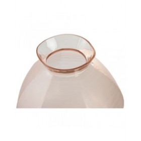 Vaso Home ESPRIT Rosa Cristallo Moderno 28 x 28 x 27 cm