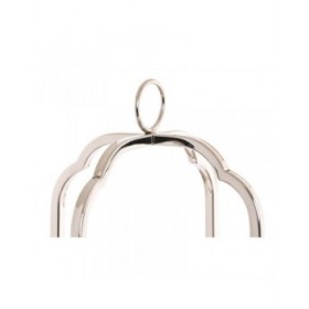 Portacandele Home ESPRIT Argentato Cristallo Acciaio 21 x 21 x 62 cm