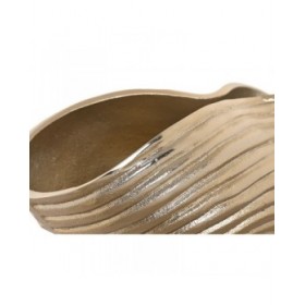 Centrotavola Home ESPRIT Dorato Astratto Moderno 30 x 16 x 14 cm