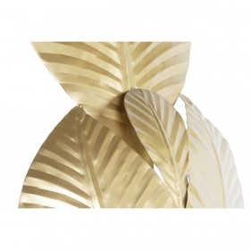 Lampada da Parete DKD Home Decor Dorato Metallo 220 V 50 W Foglia della pianta (37 x 14 x 58 cm)